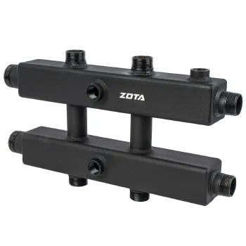 Коллектор гидравлический горизонтальный 3 контура, до 70 кВт ZOTA