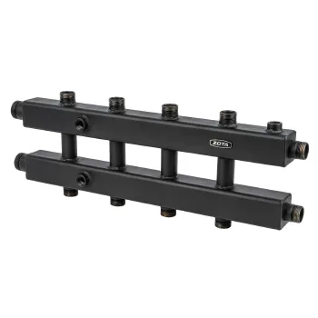 Коллектор горизонтальный, 5 контуров