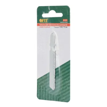 Изображение товара Полотно для электролобзика по плитке FIT карбидное U-образный хвостовик 75 мм Изображение товара Полотно для электролобзика по плитке FIT карбидное U-образный хвостовик 75 мм