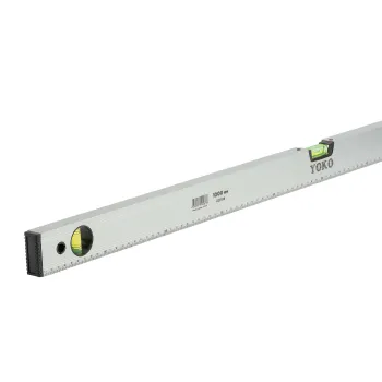 Изображение товара Уровень Yoko магнитный с 3 ампулами, 100 см Изображение товара Уровень Yoko магнитный с 3 ампулами, 100 см