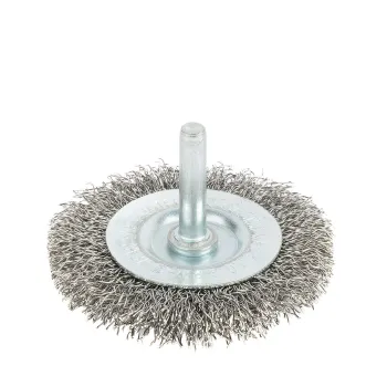 Изображение товара Щетка дисковая 63 мм для дрели витая стальная Yoko Изображение товара Щетка дисковая 63 мм для дрели витая стальная Yoko