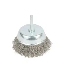 Изображение товара Щетка чашечная 63мм для дрели, проволока сталь витая Йоко