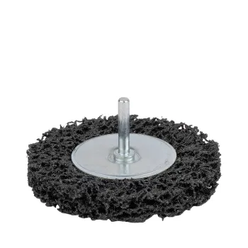 Изображение товара Щетка дисковая для дрели 100 мм пористый полимер-абразив Йоко Изображение товара Щетка дисковая для дрели 100 мм пористый полимер-абразив Йоко