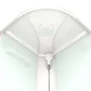 Душевая кабина Domani-Spa Delight Slim 99 высокий поддон 90х90х218 см матовые стекла_3