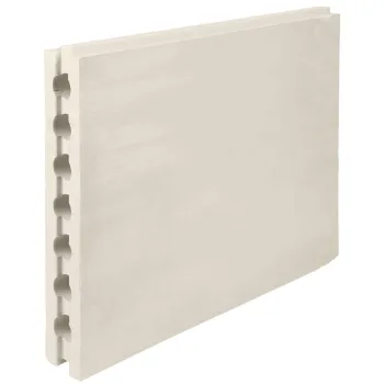 Изображение товара Плита гипсовая пазогребневая пустотелая Волма 667х500х80 мм для внутренних перегородок Изображение товара Плита гипсовая пазогребневая пустотелая Волма 667х500х80 мм для внутренних перегородок