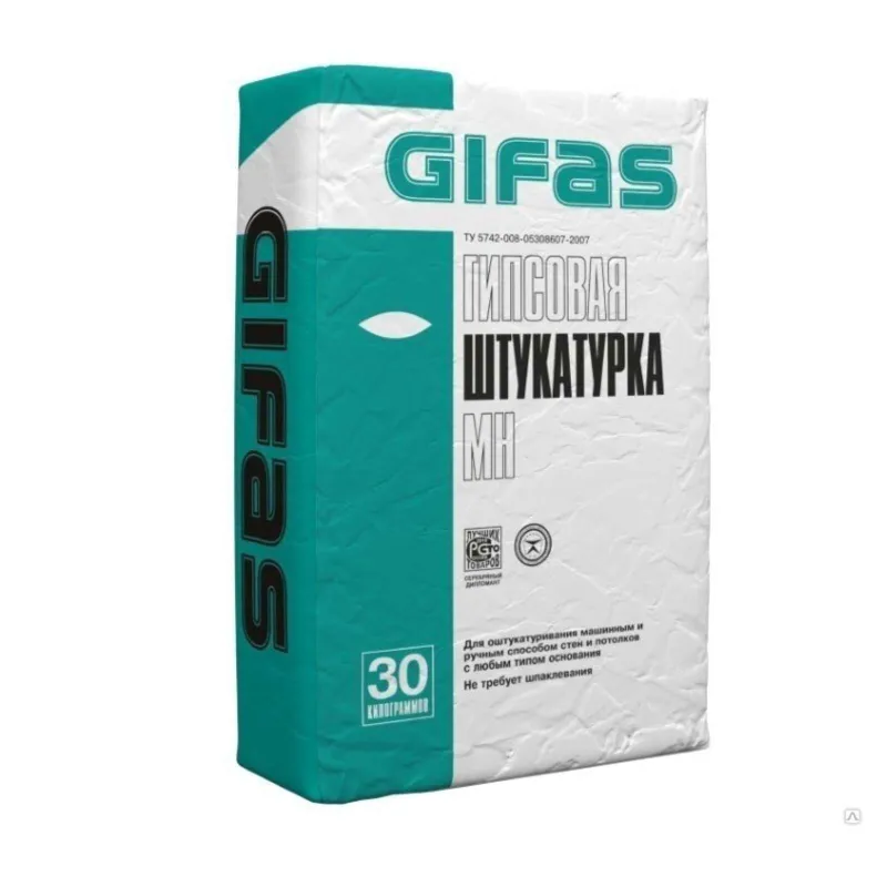 Штукатурка гипсовая Gifas МН 30кг_1
