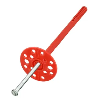 Изображение товара Дюбель для теплоизоляции Tech-Krep 10х180 мм с металлическим гвоздем 50 шт Изображение товара Дюбель для теплоизоляции Tech-Krep 10х180 мм с металлическим гвоздем 50 шт