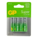 Батарейка алкалиновая GP Super Alkaline 15А АA - 4 шт на блистере_1