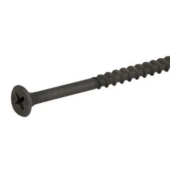 Изображение товара Саморез по дереву 4, 2х75мм неполная резьба Yoko - прочный крепеж для дерева и деревянных конструкци Изображение товара Саморез по дереву 4, 2х75мм неполная резьба Yoko - прочный крепеж для дерева и деревянных конструкци