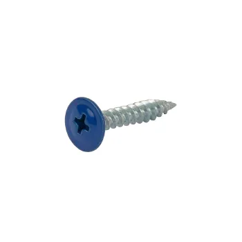 Изображение товара Саморез с прессшайбой шило 4,2х25мм пепси (RAL 5002) Yoko Изображение товара Саморез с прессшайбой шило 4,2х25мм пепси (RAL 5002) Yoko