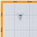 Саморез с прессшайбой сверло 4,2х19мм пепси (RAL 5002) Yoko_4