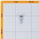 Саморез с прессшайбой сверло 4,2х25мм пепси (RAL 5002) Yoko_4
