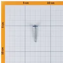 Саморез с прессшайбой сверло 4,2х32мм пепси (RAL 5002) Yoko_4
