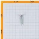 Саморез с прессшайбой сверло 4,2х32мм коричневый шоколад (RAL 8017) Yoko_4