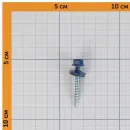 Саморез кровельный 4,8х35мм пепси (RAL 5002) Yoko_4