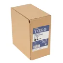 Саморез кровельный 4,8х35мм красное вино (RAL 3005) 250шт Yoko_5