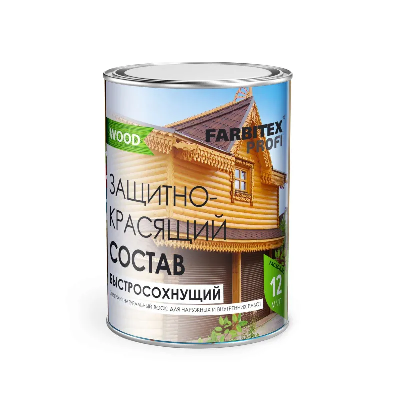 Деревозащитное средство FARBITEX PROFI WOOD белый 0,9 л_1