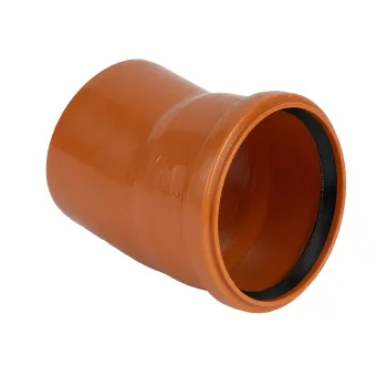 Изображение товара Отвод канализационный наружный 110мм 15° RTP Изображение товара Отвод канализационный наружный 110мм 15° RTP