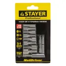 Набор бит с магнитным адаптером и торцевыми головками 13 предметов Stayer_1