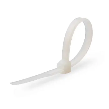 Изображение товара Нейлоновая хомут-стяжка 3х100 мм белая 100 шт Fortisflex Изображение товара Нейлоновая хомут-стяжка 3х100 мм белая 100 шт Fortisflex