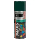 Эмаль аэрозольная Kudo темно-зеленая (RAL 6016) глянцевая 0,52л_2