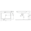 Раковина Grohe Cube Ceramic 60 см 3947900H_2