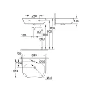 Раковина Grohe Euro Ceramic 65 см 39323000_2
