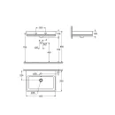 Рукомойник Grohe Cube Ceramic 45 см 3948300H_2