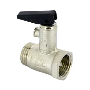 Изображение товара Предохранительный клапан для водонагревателя 367 1/2" с курком латунь Изображение товара Предохранительный клапан для водонагревателя 367 1/2" с курком латунь