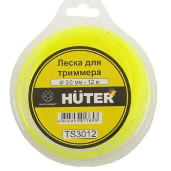 Изображение товара Леска для триммера витой квадрат 3 мм 12 м Huter Изображение товара Леска для триммера витой квадрат 3 мм 12 м Huter