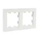 Рамка двухместная AtlasDesign белая IP20 Systeme Electric_1