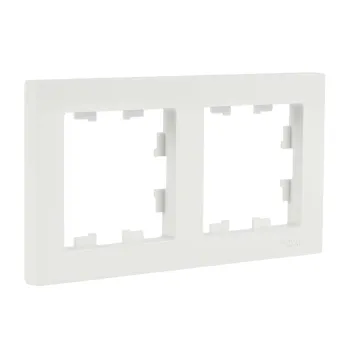 Изображение товара Рамка двухместная белая IP20 AtlasDesign Systeme Electric Изображение товара Рамка двухместная белая IP20 AtlasDesign Systeme Electric