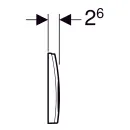 Клавиша смыва Geberit Delta 21 (115.125.11.1)_4