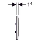 Клавиша смыва Geberit Sigma 10 (115.758.KJ.5)_4