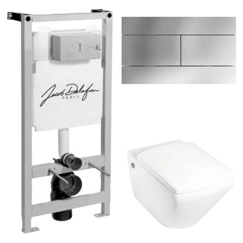 Комплект унитаз с инсталляцией Jacob Delafon Escale (E5504/E4316)_1