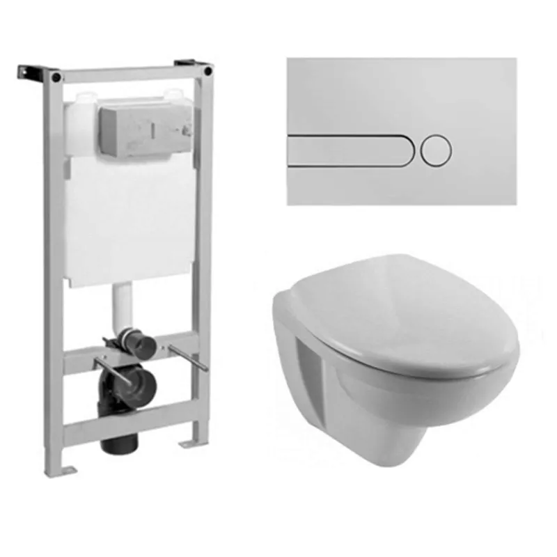 Комплект унитаз с инсталляцией Jacob Delafon Patio (E5504/E4326)_1