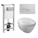Комплект унитаз с инсталляцией Jacob Delafon Presquile (E5504/E4326)_1