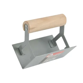 Изображение товара Кельма для внутренних углов нержавеющая 80х60х60 мм с пластиковой ручкой Изображение товара Кельма для внутренних углов нержавеющая 80х60х60 мм с пластиковой ручкой