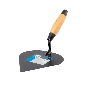 Изображение товара Кельма штукатура сердце из стали с деревянной ручкой 150 мм Изображение товара Кельма штукатура сердце из стали с деревянной ручкой 150 мм