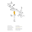 Труба водосточная 85мм Docke Premium коричневая 3м_3