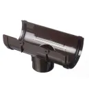 Воронка желоба 120/85мм Docke Premium коричневая_2