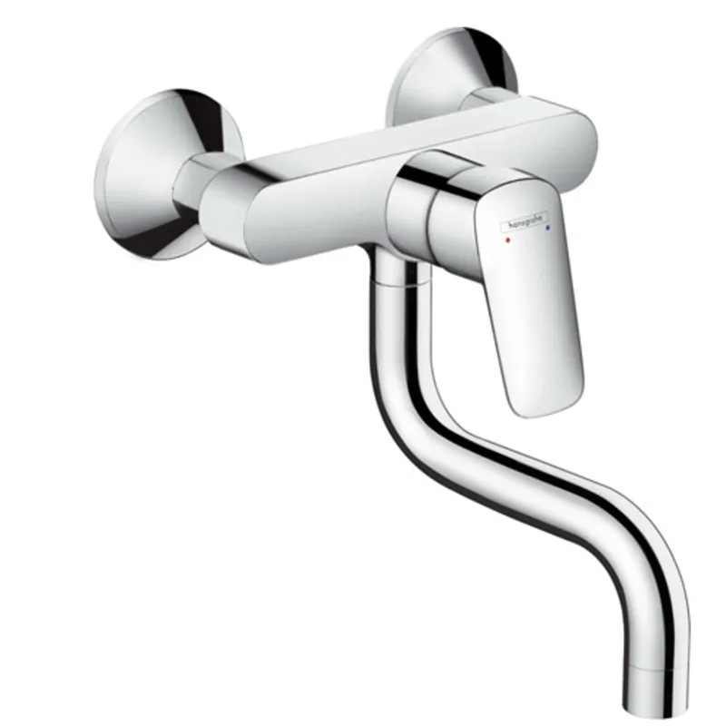 Смеситель для кухни Hansgrohe Logis 71836000 настенный_1