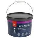 Краска интерьерная влажная уборка Euro 3 матовая 9л Tikkurila_2