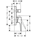 Смеситель для ванны Hansgrohe Metropol 74545000 к Ibox Universal_2