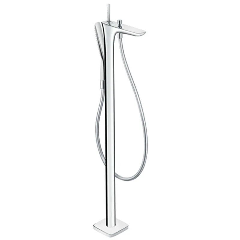 Смеситель для ванны Hansgrohe PuraVida 15473000 напольный_1