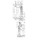 Смеситель для ванны Hansgrohe Тalis S New 72412000 напольный_2