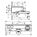 Термостат для ванны Hansgrohe Ecostat Select 13151400_2