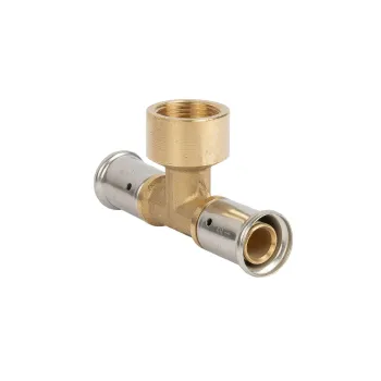 Изображение товара Тройник ВР 20х3/4 HENCO соединительный пресс для труб Изображение товара Тройник ВР 20х3/4 HENCO соединительный пресс для труб