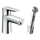 Смеситель для раковины Hansgrohe Talis E 71729000 с гигиеническим душем_1