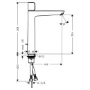 Смеситель для раковины Hansgrohe Тalis Select E 71752000_2